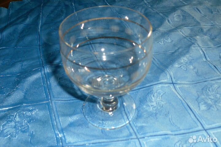 Рюмки бокалы фужеры креманка хрусталь винтаж СССР
