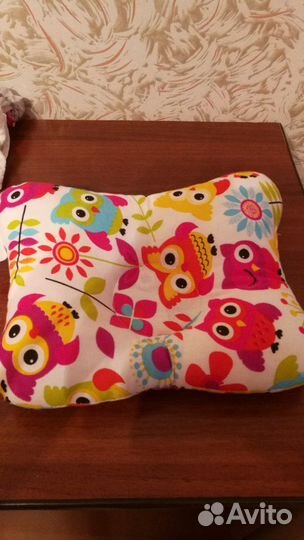 Ортопедическая подушка детская новорожденному