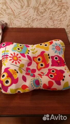 Ортопедическая подушка детская новорожденному