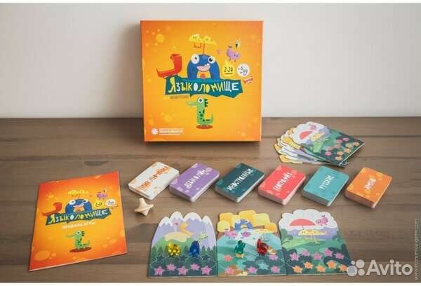 Настольная игра «Языколомище»