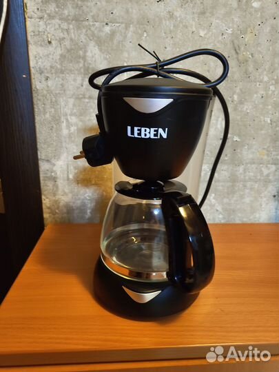 Кофеварка капельная leben
