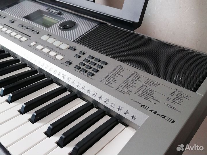 Синтезатор yamaha psr e443