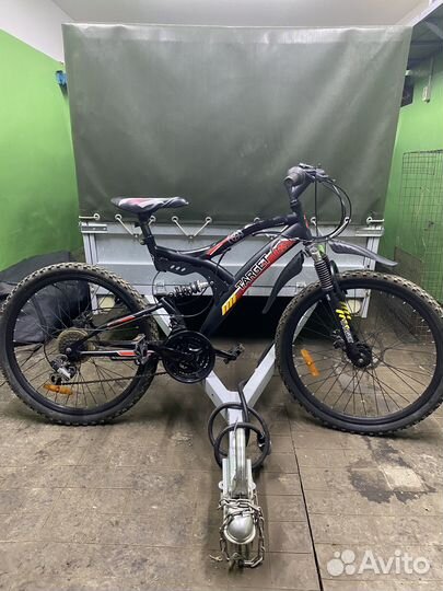 Горный велосипед двухподвес б/у