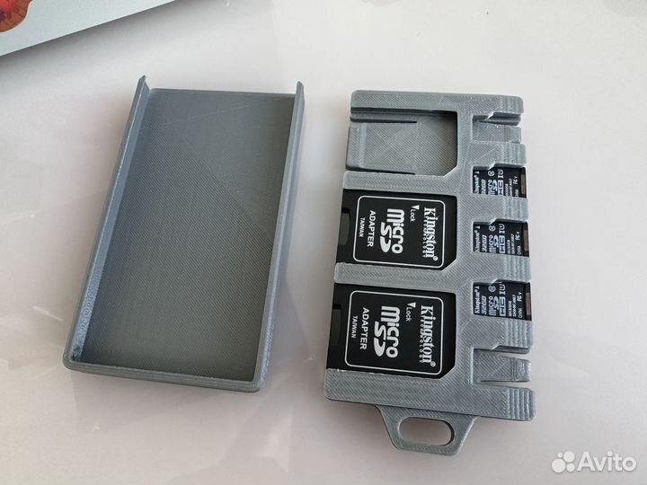 Картхолдек для карт microSD на 3d