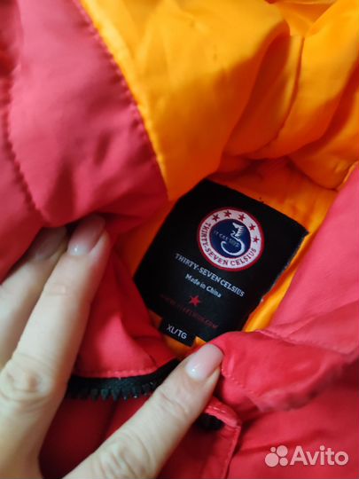 Куртка детская зимняя для девочки 5 лет