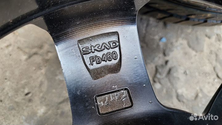 Новые литые диски Скад Пилот 2шт 4х100