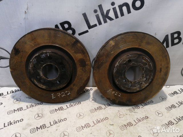 Тормозной диск передний Mercedes Ml W164