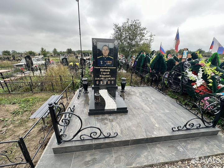 Благоустройство могил,памятники,уборка захоронений