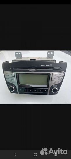 Магнитола+динамики на hyundai ix35