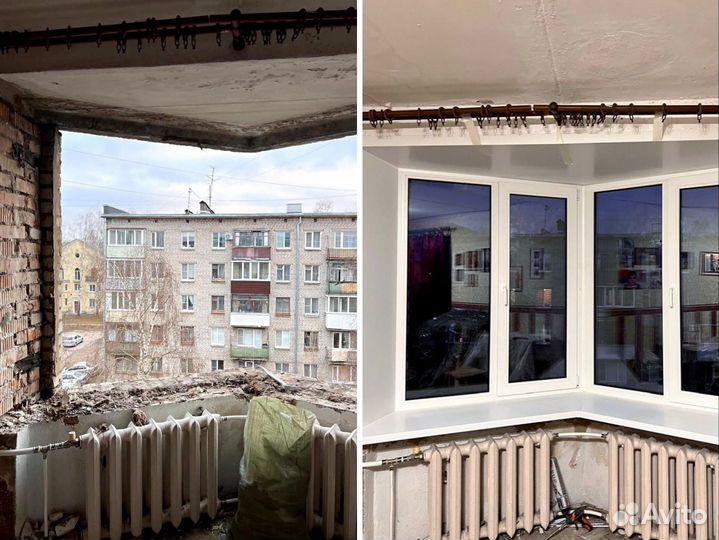 Пластиковые окна / остекление балконов и лоджий