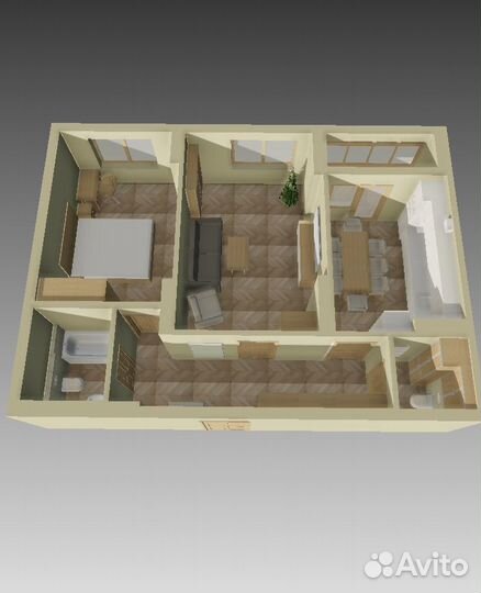 Планировочное решение. Дизайн интерьера