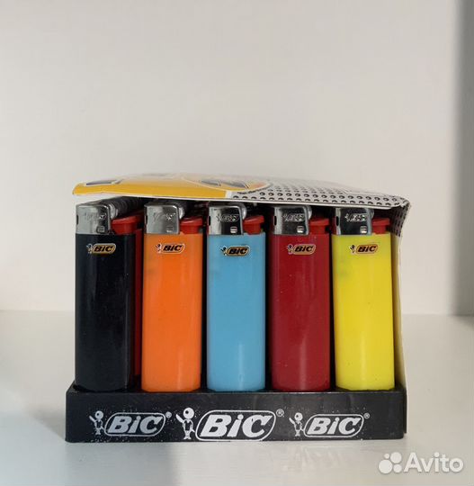 Зажигалки в розницу Bic, Бик J3 (50шт)