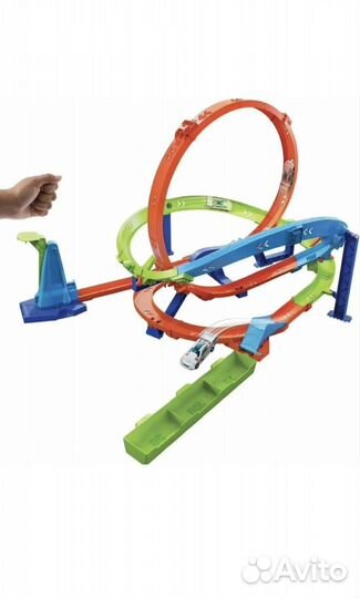 Игрушка Hot Wheels Action Hyper Loop трек