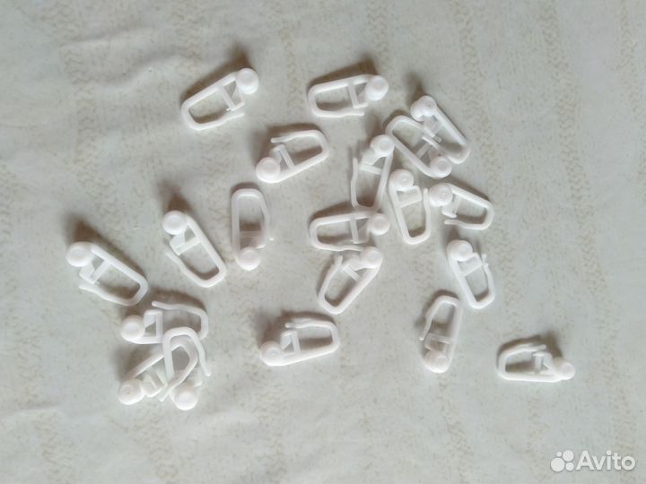 Кольца для штор. 20 шт. Б /у