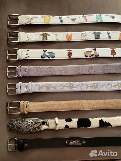 Ремень кожаный италия