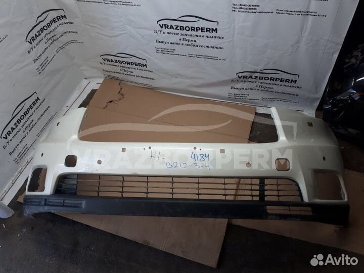 Бампер передний Toyota Highlander