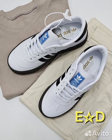 Кроссовки Adidas Samba White