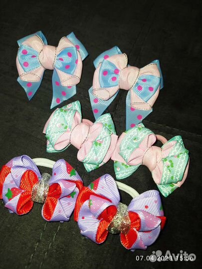 Бантики для волос