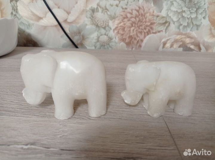 Слоники мраморные СССР 11 штук