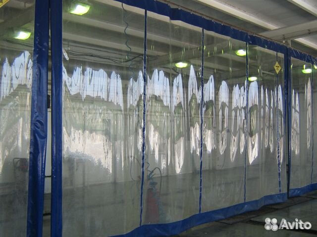 Шторы для предприятий и автомоек