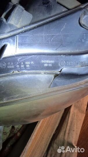 Фары на Toyota wish 20