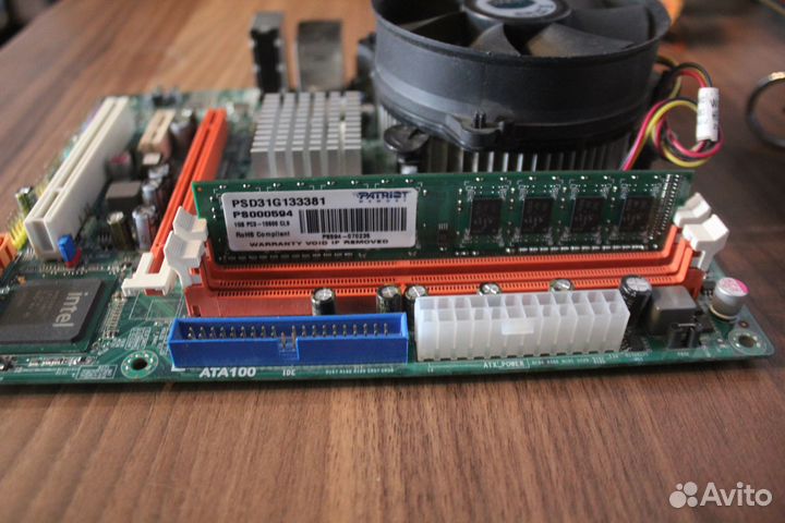 Комплект на 775 сокете DDR3 (проц,мать,озу)