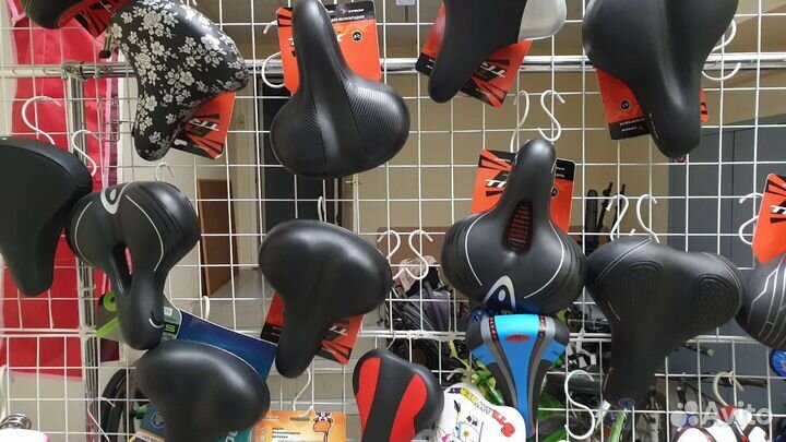 Седло, сиденье для велосипеда мягкое, детское