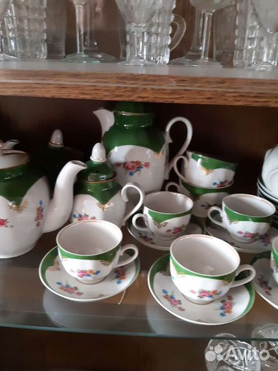 Чайно кофейный сервиз