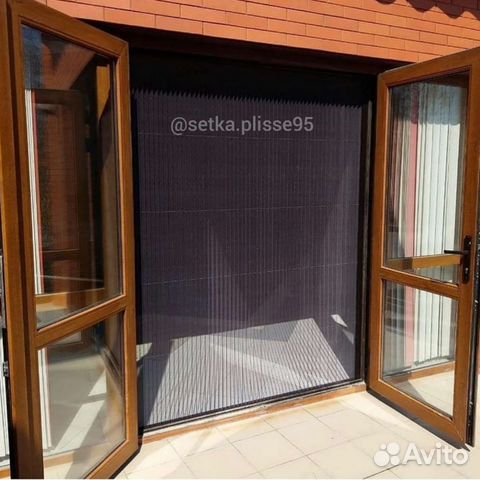 Раздвижная Москитная Сетка-Plisse на окна и двери