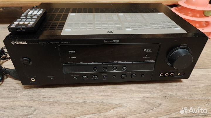 Av ресивер yamaha rx v363