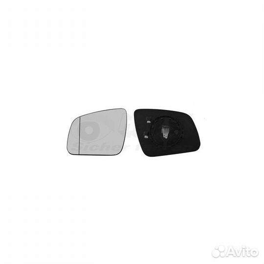 Зеркало левое (стекло) mercedes/ C, E, GLK,CLS