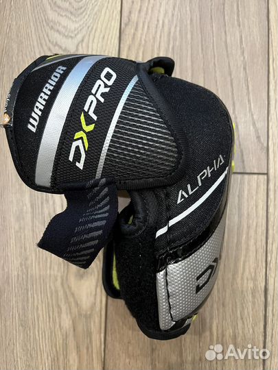 Налокотники хоккейные warrior alpha dxpro левый