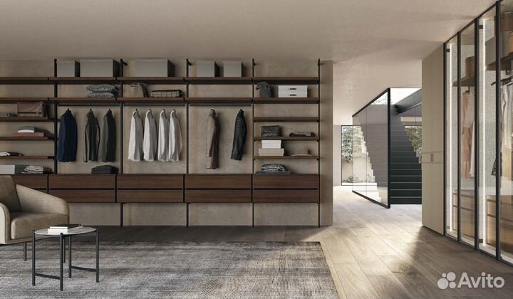 Итальянская Гардеробная bamboo. DallAgnese