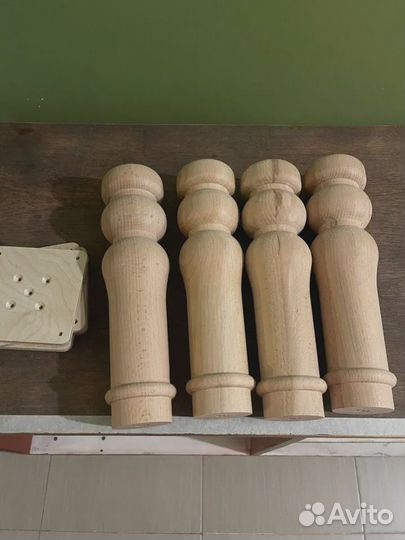 Ножки для мебели деревянные оптом