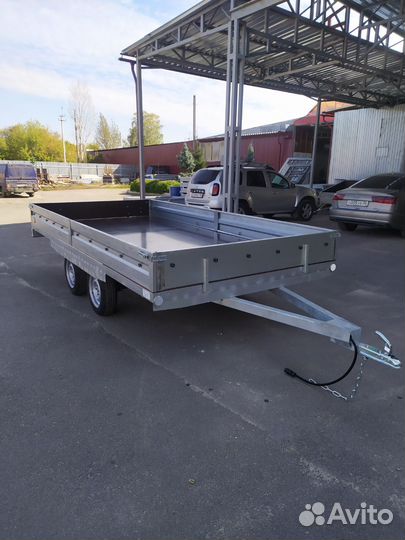 Прицеп цинк мастер 4х2 м двухосный