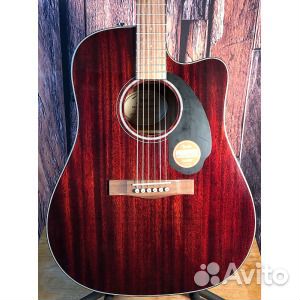 Акустическая гитара Fender CD-60SCE All-Mahogany C