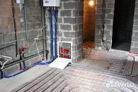 Услуги сантехника отопление