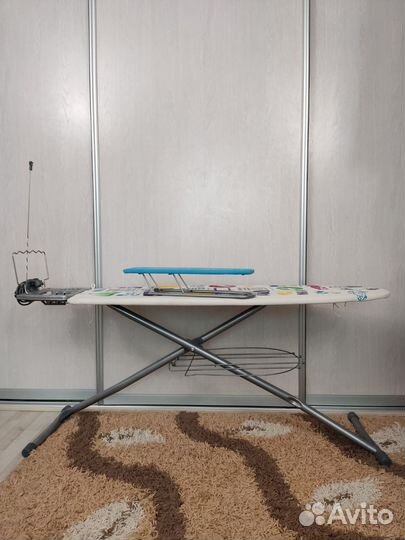 Гладильная доска Ника 122х42 см с розеткой