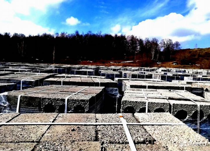 Керамзитные блоки и креамзитобетонные блоки RRG-74