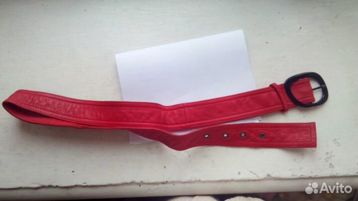 Ремень женский кожаный новый