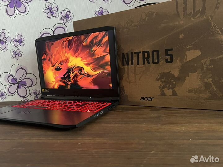 Ноутбук Acer Nitro 5 I7-10750H+GTX1650 3 GB