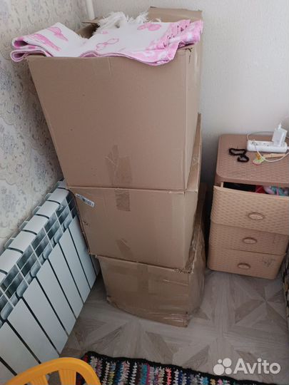 Детские вещи коробка