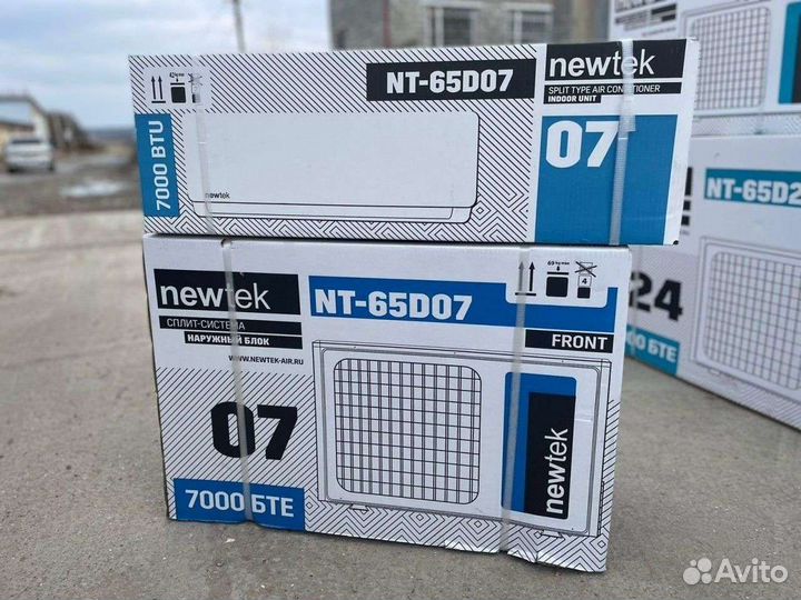 Сплитсистема NewTek с японским компрессором