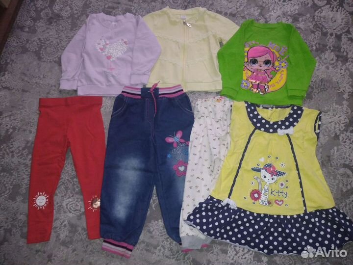 Пакет вещей, рост 98