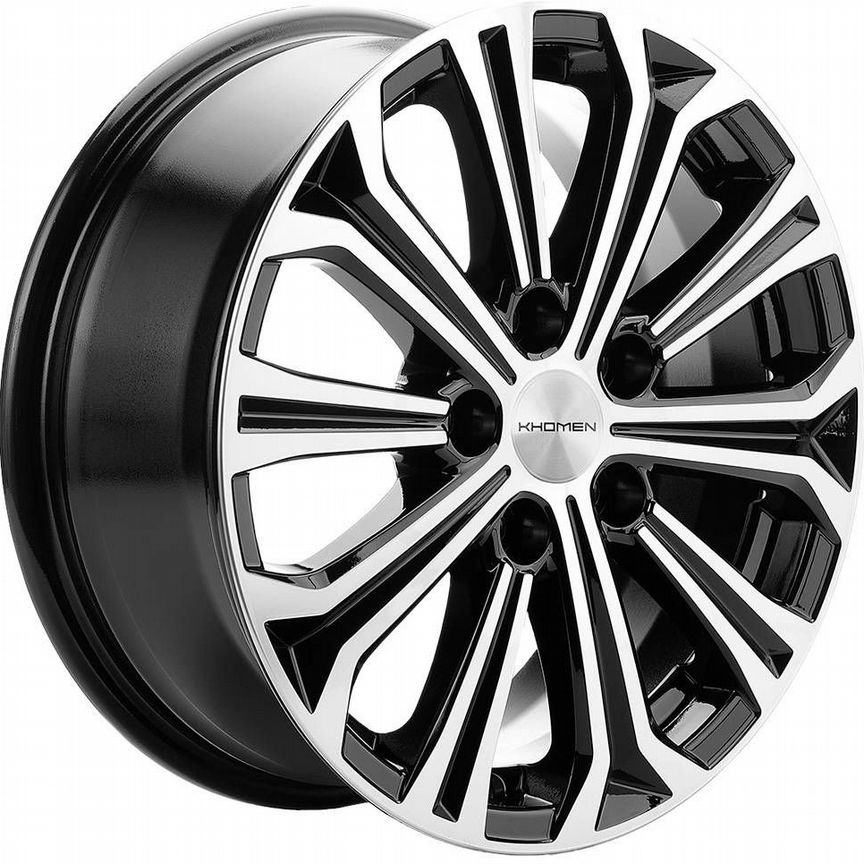 Диски Khomen KHW1610 6.5x16 5x114.3 ET41 D67.1 Black-FP
