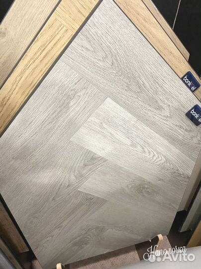 Кварцвиниловая плитка елочка