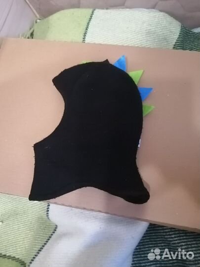 Шапка шлем осень-зима