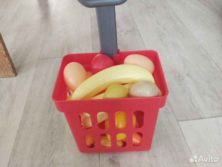 Тележка с овощами