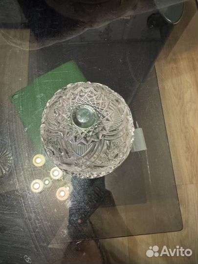 Конфетницы хрусталь