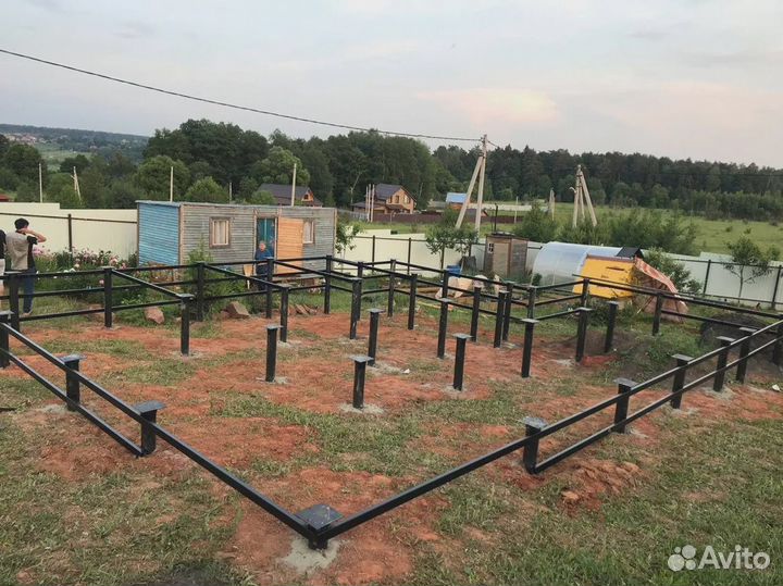 Винтовые сваи